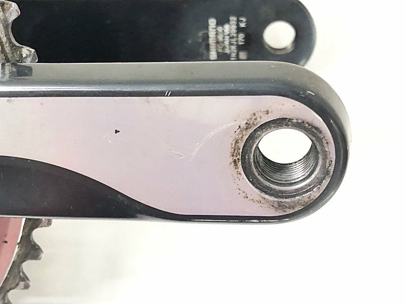 SHIMANO DURA-ACE FC-9000 52-36t クランクセット SHIMANO DURA-ACE FC-9000 クランクセット シルバー美品 SHIMANO