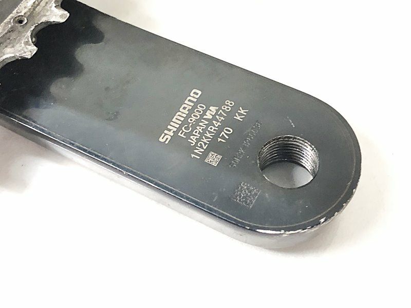 【最終値下げ】デュラエース クランク 9000 170 52-36 シマノ SHIMANO FC-9000 DURA-ACE デュラエース クランク 170mm 50/34