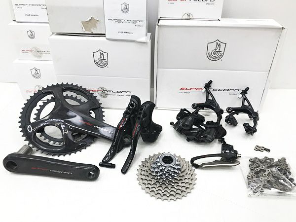 美品 カンパニョーロ Campagnolo スーパーレコード SUPER RECORD 2×12s