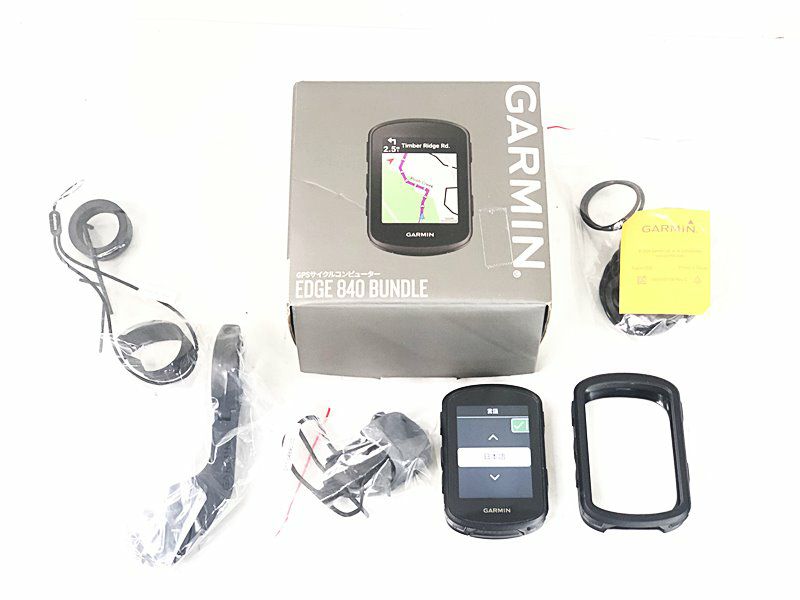 GARMIN EDGE 840 BUNDLE GPSサイクルコンピューター+色々 Amazon.com: Garmin Edge 840 Bundle, Compact GPS Cycling Computer