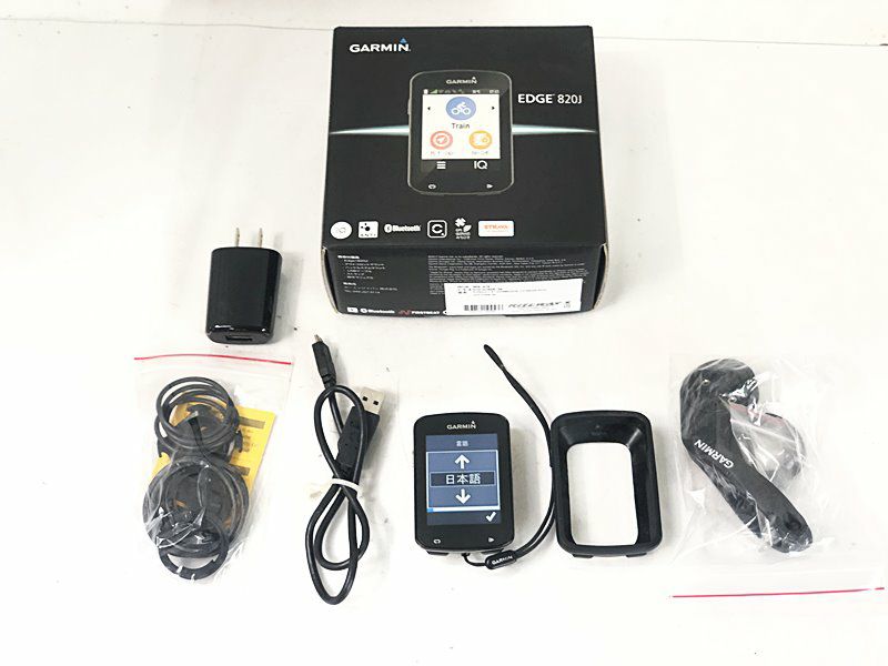 GARMIN EDGE 820J サイクルコンピューター本体セット Garmin EDGE 820J GPSサイクルコンピューターセット Edge 820J セット