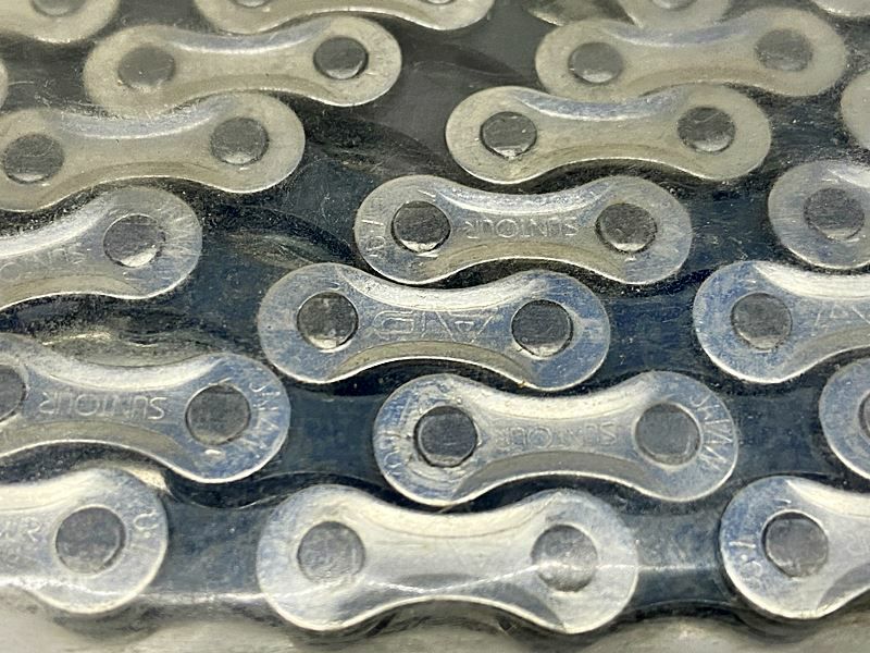 未使用品 サンツアー SUNTOUR CH-AP10 116L チェーン AP CHAIN シルバー
