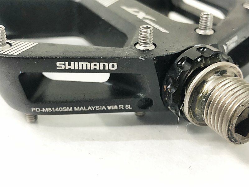 シマノ SHIMANO ディオーレXT DEORE XT PD-M8140 フラットペダル 〇