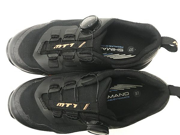 美品 シマノ SHIMANO MT7 SH-MT701SPDビンディングシューズ ブラック