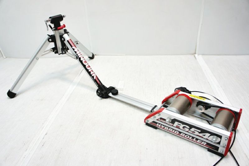 ミノウラ ハイブリッドローラー FG540 サイクルトレーナー 自転車 室内練習 ミノウラ FG540 ハイブリッドローラー ロードからMTBまで対応する前輪