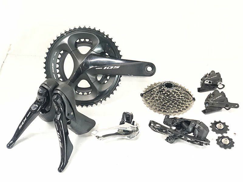 シマノ SHIMANO 105 ST-R7020 2x11S FC-R7000 50-34T/165mm 機械式