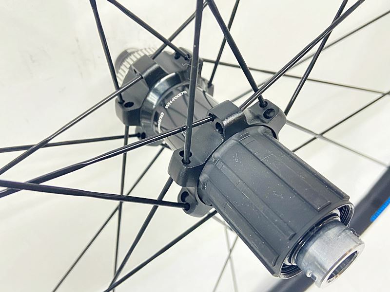 未走行品 シマノ SHIMANO GRX WH-RX570 ホイールセット シマノフリー
