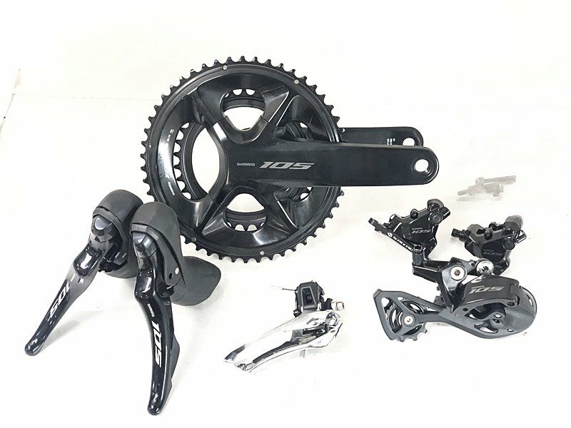 シマノ SHIMANO 105 ST-R7120 2x12S FC-R7100 50-34T/170mm FD-R7100