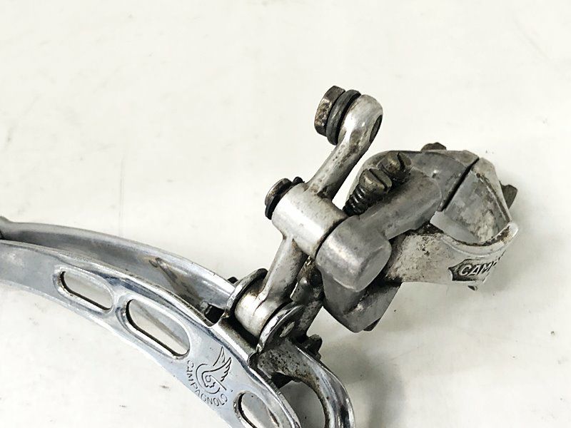 カンパニョーロ　Cレコードフロントディレーラー　28.6径バンドタイプ 楽天市場】カンパニョーロ フロントディレイラー バンドの通販