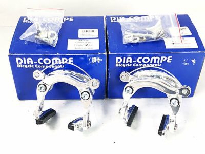 未使用品 ダイアコンペ DIA-COMPE センタープルブレーキ 前後セット