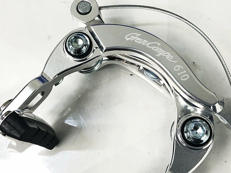 未使用品 ダイアコンペ DIA-COMPE センタープルブレーキ 前後セット