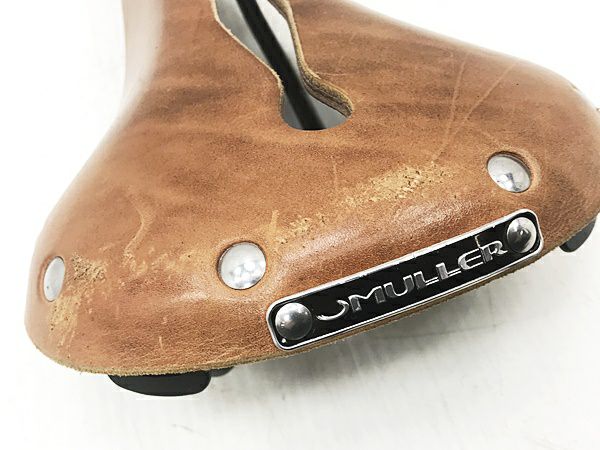 ミューラー MULLER レザー サドル ブラウン（サイクルパラダイス山口