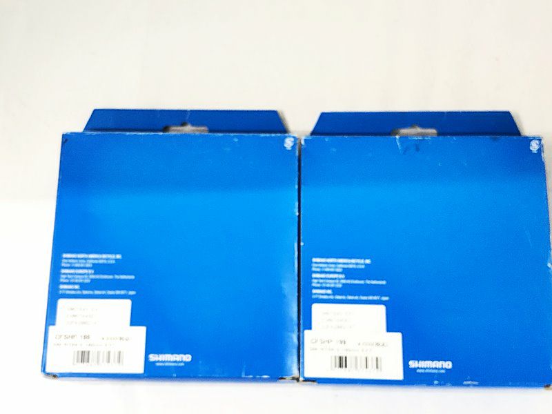 未使用品 シマノ SHIMANO ディスクブレーキローター 2枚セット SM-RT64