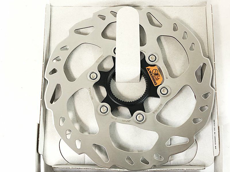 未使用品 シマノ SHIMANO ディスクブレーキローター 2枚セット SM-RT70