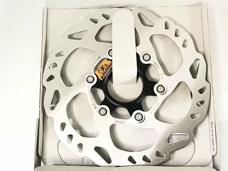 未使用品 シマノ SHIMANO ディスクブレーキローター 2枚セット SM-RT70