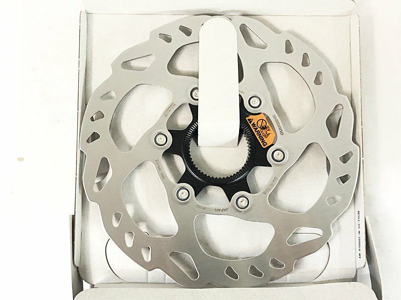 未使用品 シマノ SHIMANO ディスクブレーキローター 2枚セット SM-RT70