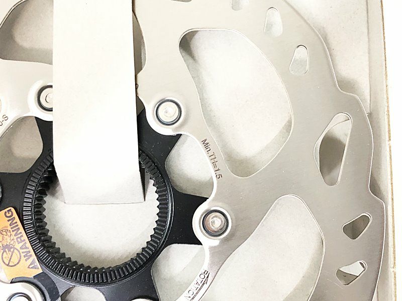 未使用品 シマノ SHIMANO ディスクブレーキローター 2枚セット SM-RT70