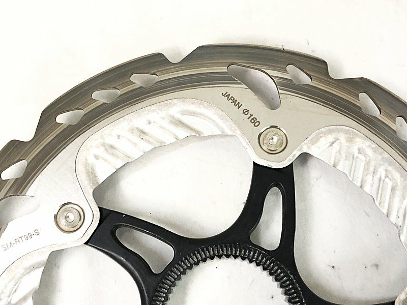 シマノ SHIMANO ディスクブレーキローター 2枚セット SM-RT99-S 160mm