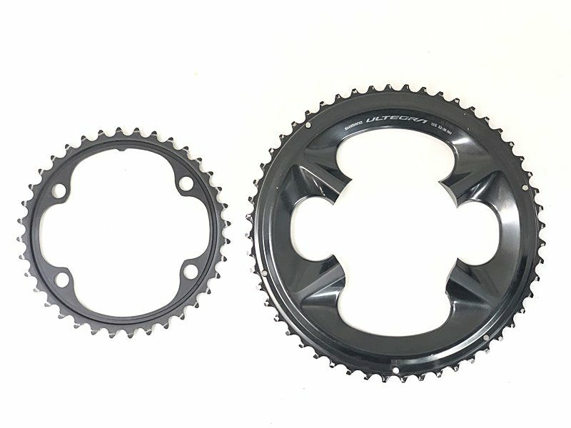 シマノ SHIMANO FC-R8100用チェーンリング 12S 52-36T チェーンリング 〇