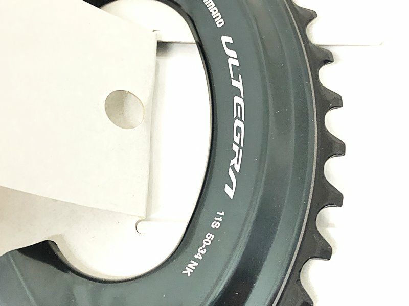 未使用品 シマノ SHIMANO FC-R8100用チェーンリング 12S 50-34T