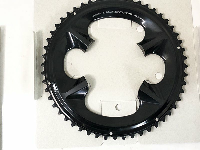 未使用品 シマノ SHIMANO FC-R8100用チェーンリング 12S 52-36T