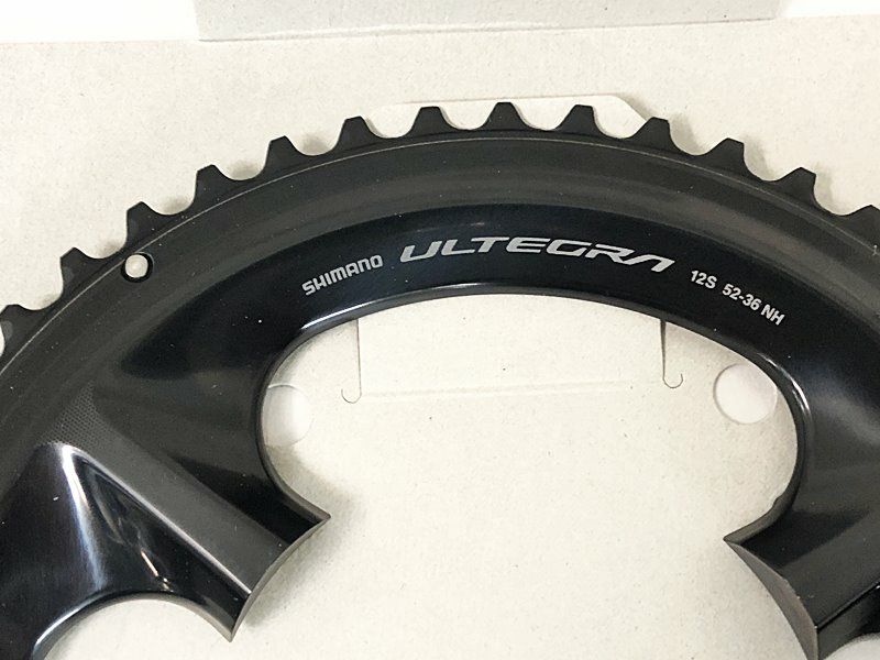未使用品 シマノ SHIMANO FC-R8100用チェーンリング 12S 52-36T
