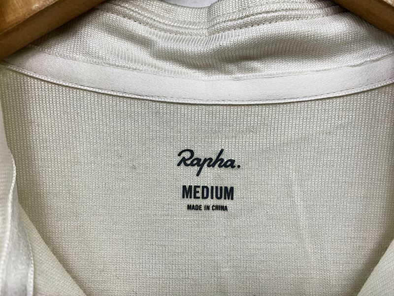 ラファ Rapha チェックジャージ CHECK JERSEY Mサイズ MEDIUM ホワイト