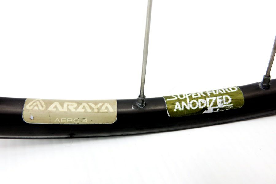 シマノ SHIMANO × アラヤ ARAYA ホイールセット アルミ 700C 8速 リム