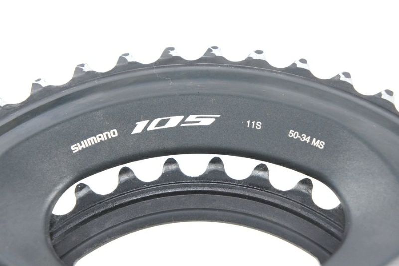 ◇◇シマノ SHIMANO 105 FC-R7000 4iiii 50-34T 172.5mm 左パワー