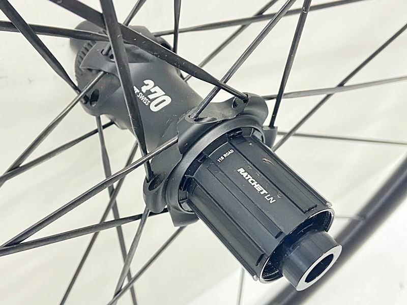 美品 DTスイス DT SWISS P1800 23 ホイールセット シマノフリー 11速