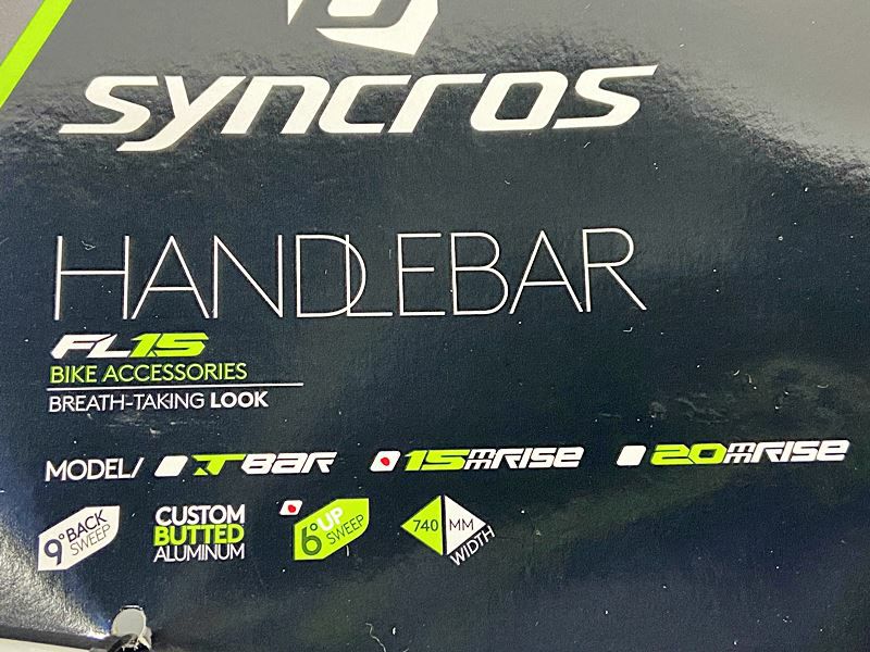 未使用品 スコット SCOTT シンクロス Syncros FL1.5 15mmRIZE ライズ