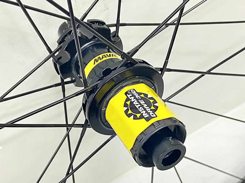 未走行品 マビック MAVIC アクシウム AKSIUM DISC ホイールセット