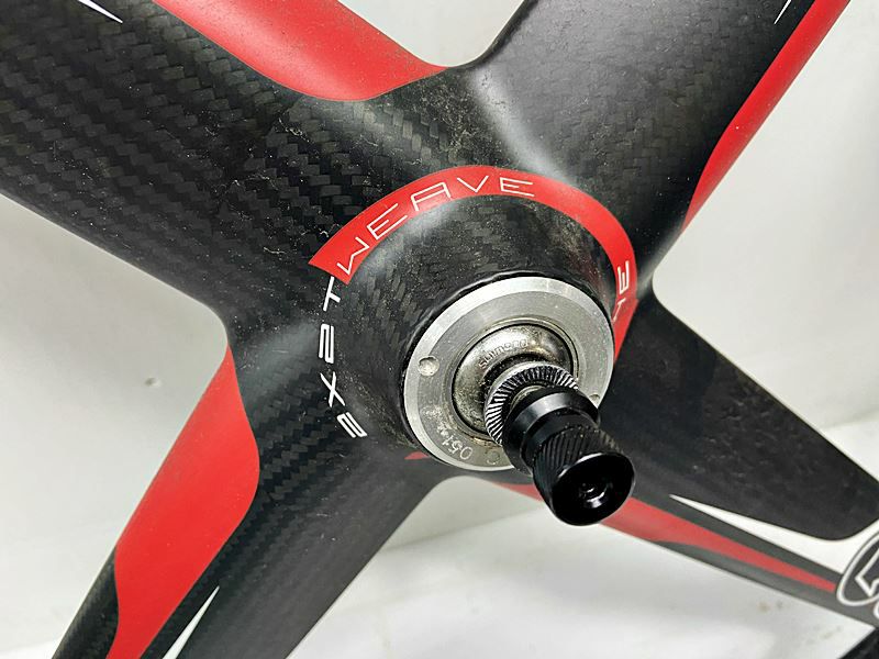 ジャンク シマノプロ PRO 4RAYS/DISCTRACK ホイールセット 固定