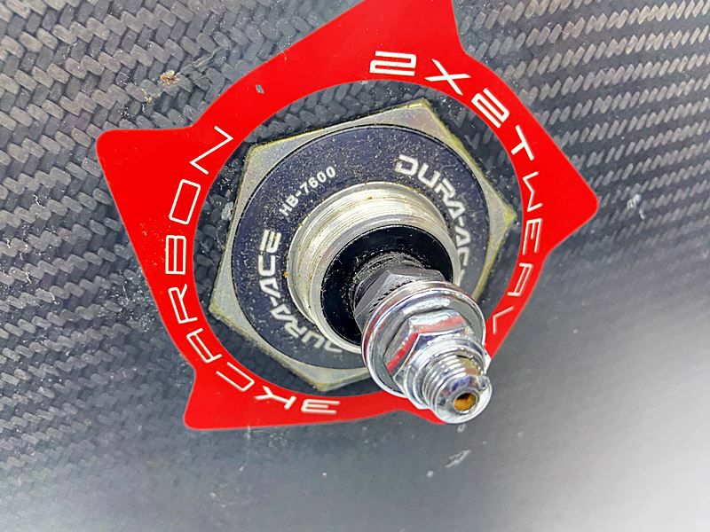 ジャンク シマノプロ PRO 4RAYS/DISCTRACK ホイールセット 固定