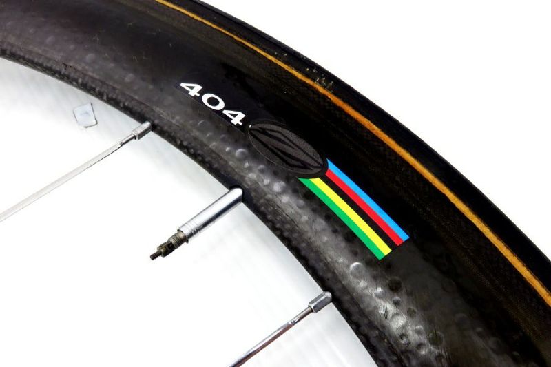 [難あり] ジップ ZIPP SPEED WEAPONRY 404 ホイールセット カーボン