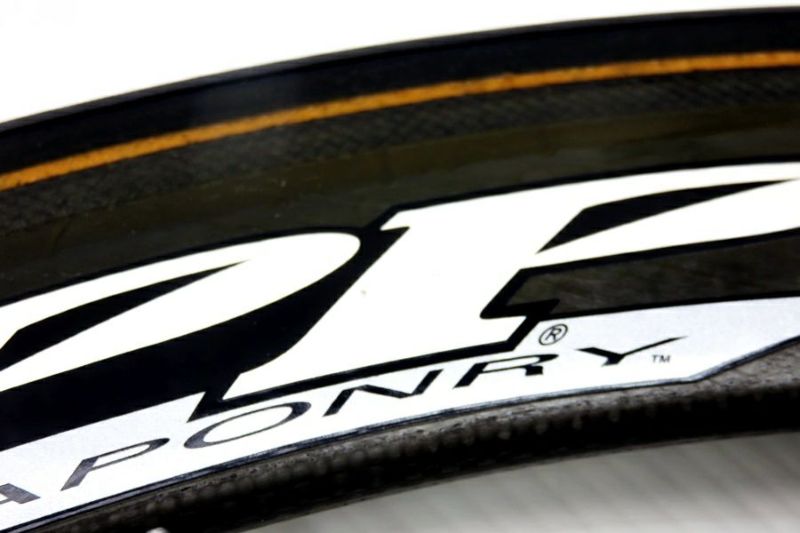 [難あり] ジップ ZIPP SPEED WEAPONRY 404 ホイールセット カーボン