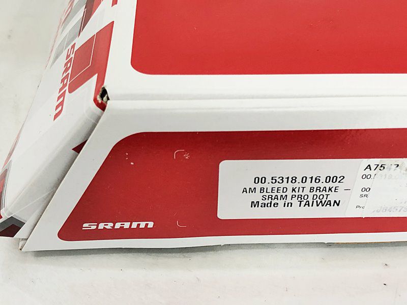 未使用品 スラム SRAM プロフェッショナルブリードキット PROFESSIONAL