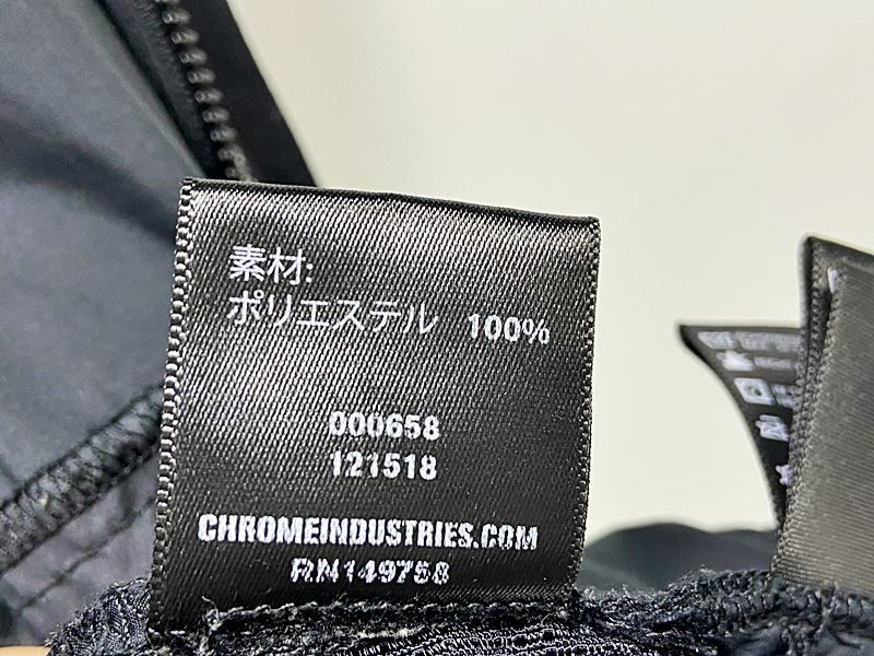 クローム CHROME ジップウィンドベスト D.KLEIN ZIP WIND VEST Lサイズ