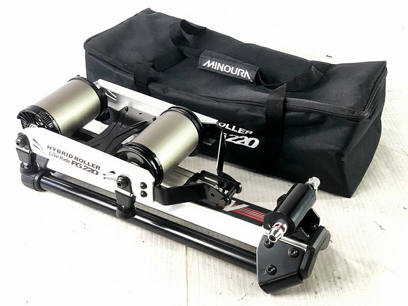 美品 ミノウラ MINOURA FG220 ハイブリッドローラー ローラー台