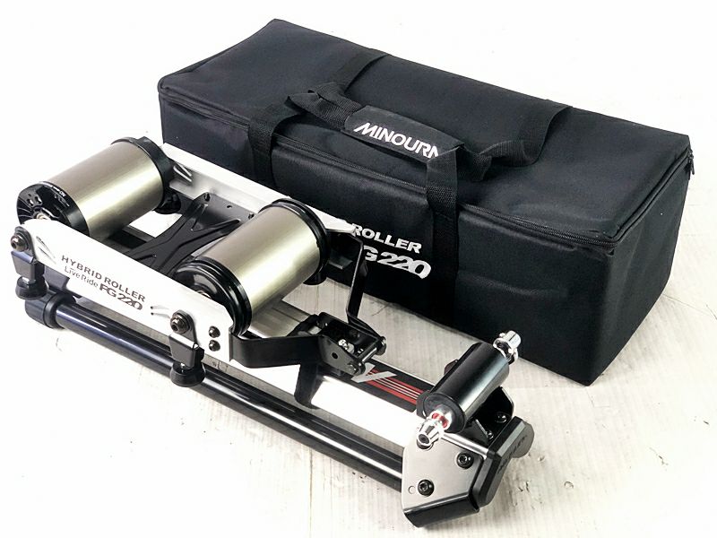 美品 ミノウラ MINOURA FG220 ハイブリッドローラー ローラー台