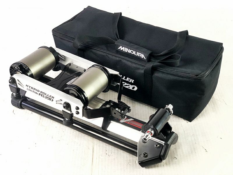 美品 ミノウラ MINOURA FG220 ハイブリッドローラー ローラー台