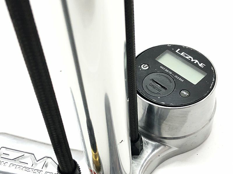 未使用品 レザイン LEZYNE フロアポンプ CNC デジタル ドライブ CNC